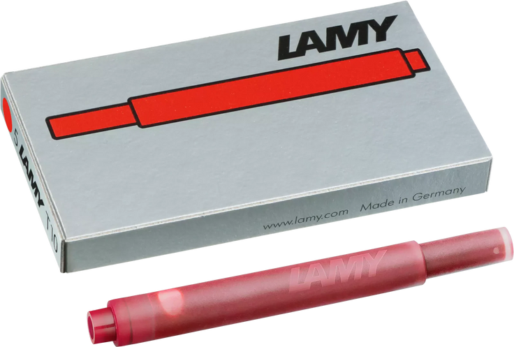Lamy T10 Ink Cartridge - Red