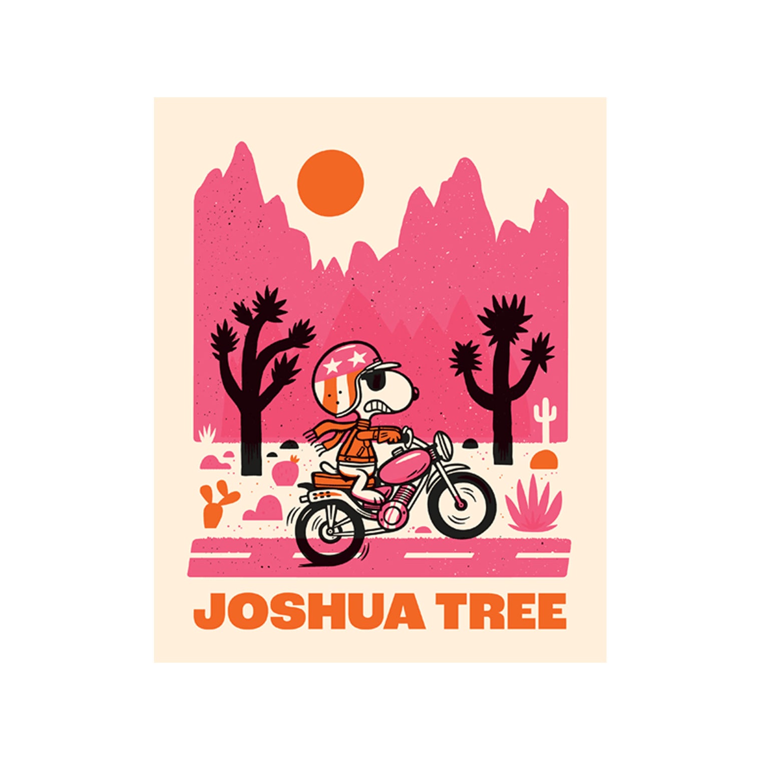 Joshua Tree 8x10 - Little Friends of Printmaking LFOP