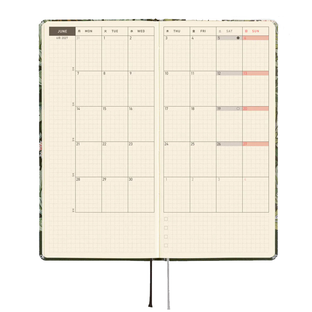 Hobonichi Techo 2027 Weeks V&A Series: Leicester