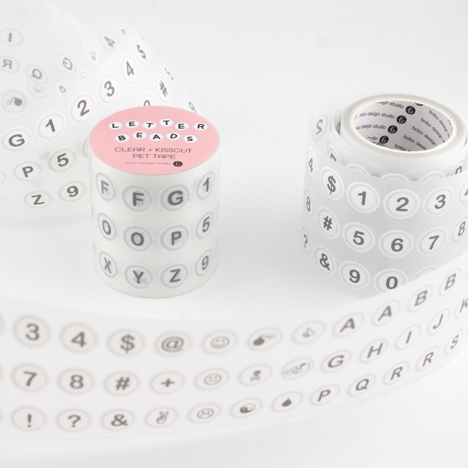 Letter Beads PET Tape - 50mm