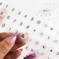 Letter Beads PET Tape - 50mm