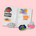 Little Book of Magic Reusable Sticker Book