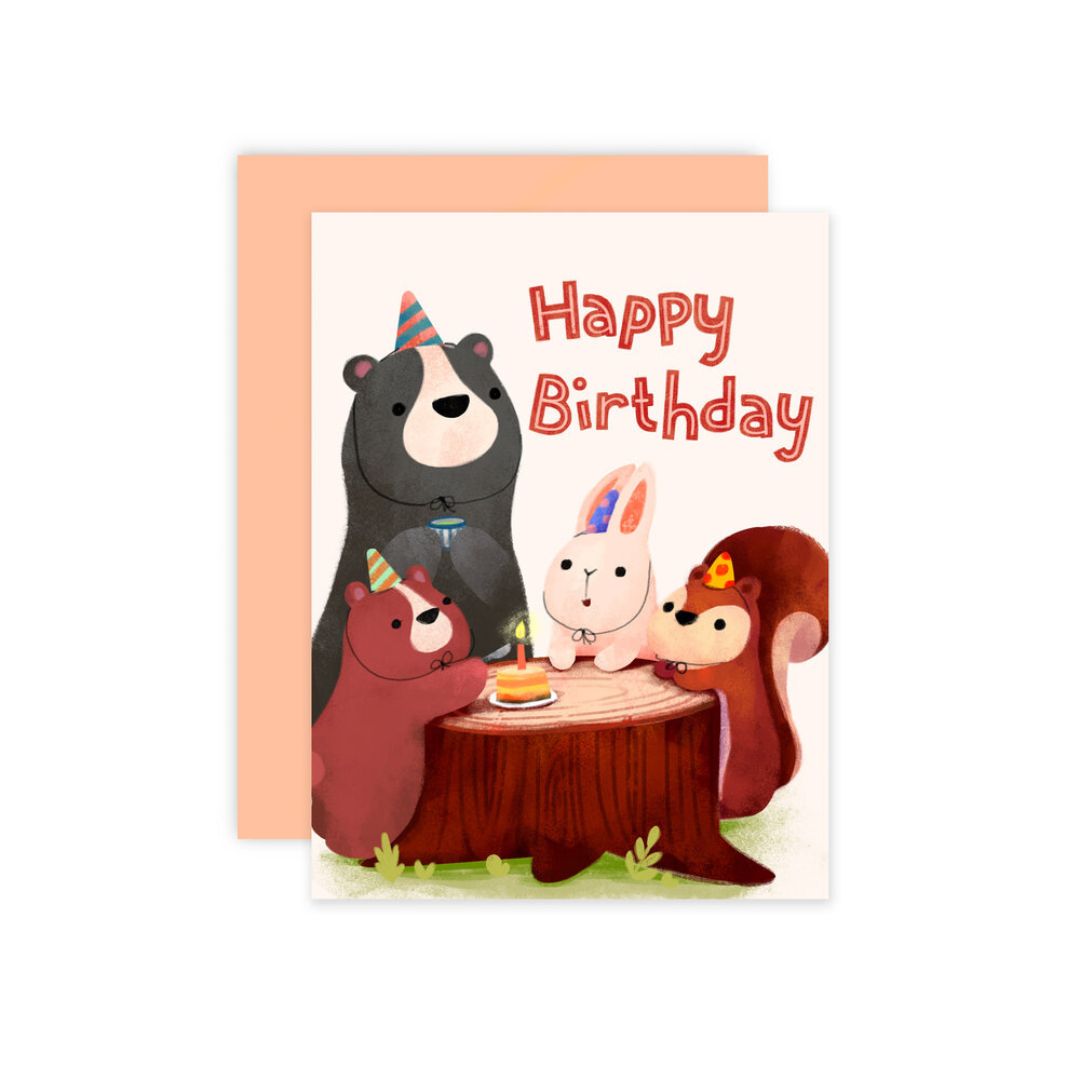 Forest Animals Birthday - The Little Red House