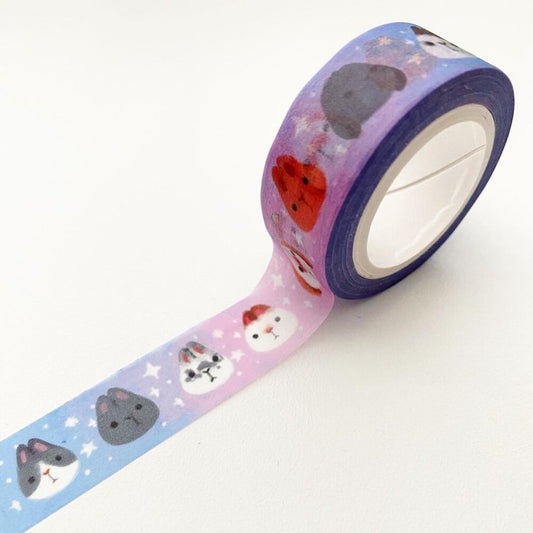 Starry Bunnies - 15mm - Washi