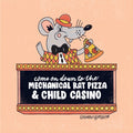 Mechanical Rat & Child Casino - Sticker by NatterDoodle