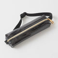 Midori - Book Band Pen Case - Clear - Black