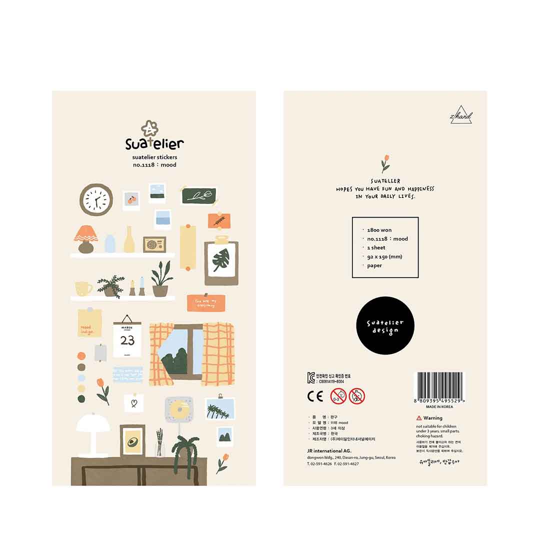 Mood Stickers No. 1118- Suatelier