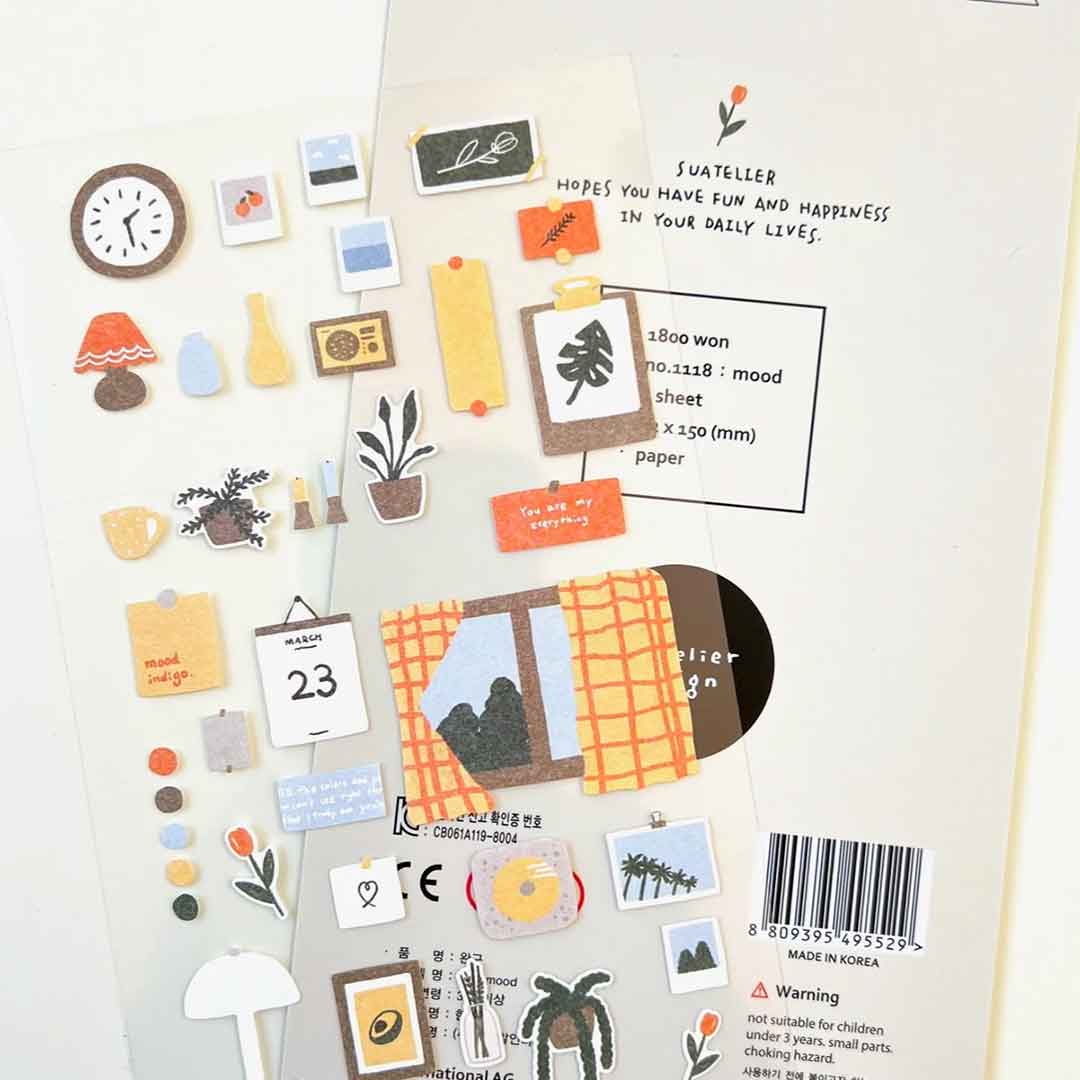 Mood Stickers No. 1118- Suatelier