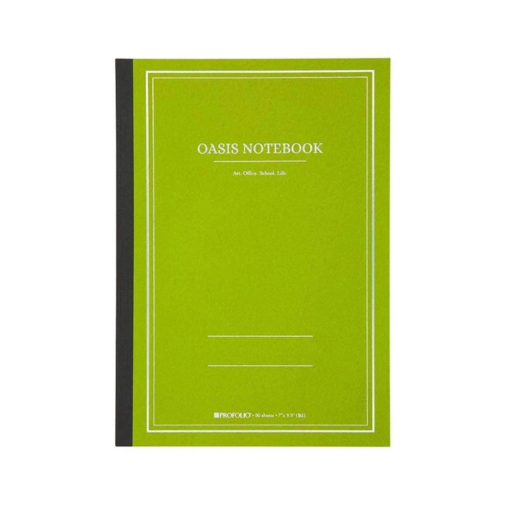 A6 Oasis Lined Notebok
