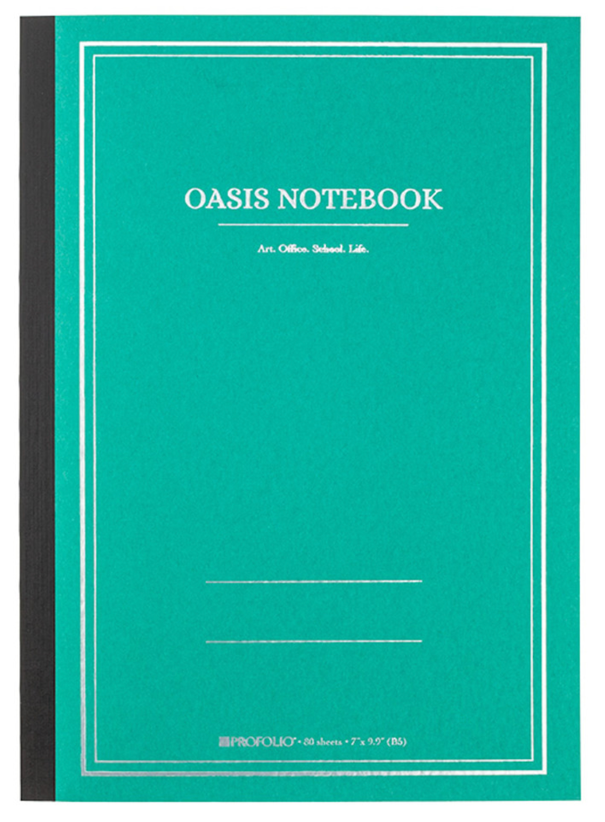 B5 Oasis Lined Notebook