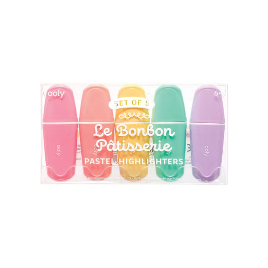 Le Bonbon Pâtisserie Pastel Highlighters - Set of 5