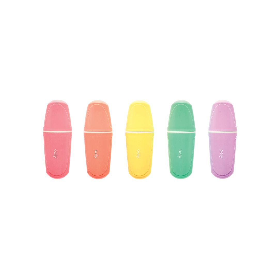 Le Bonbon Pâtisserie Pastel Highlighters - Set of 5