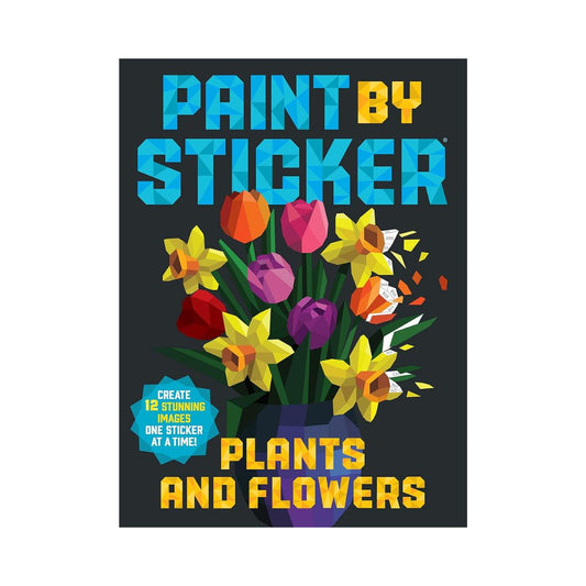 Paint By Sticker: Plants and Flowers