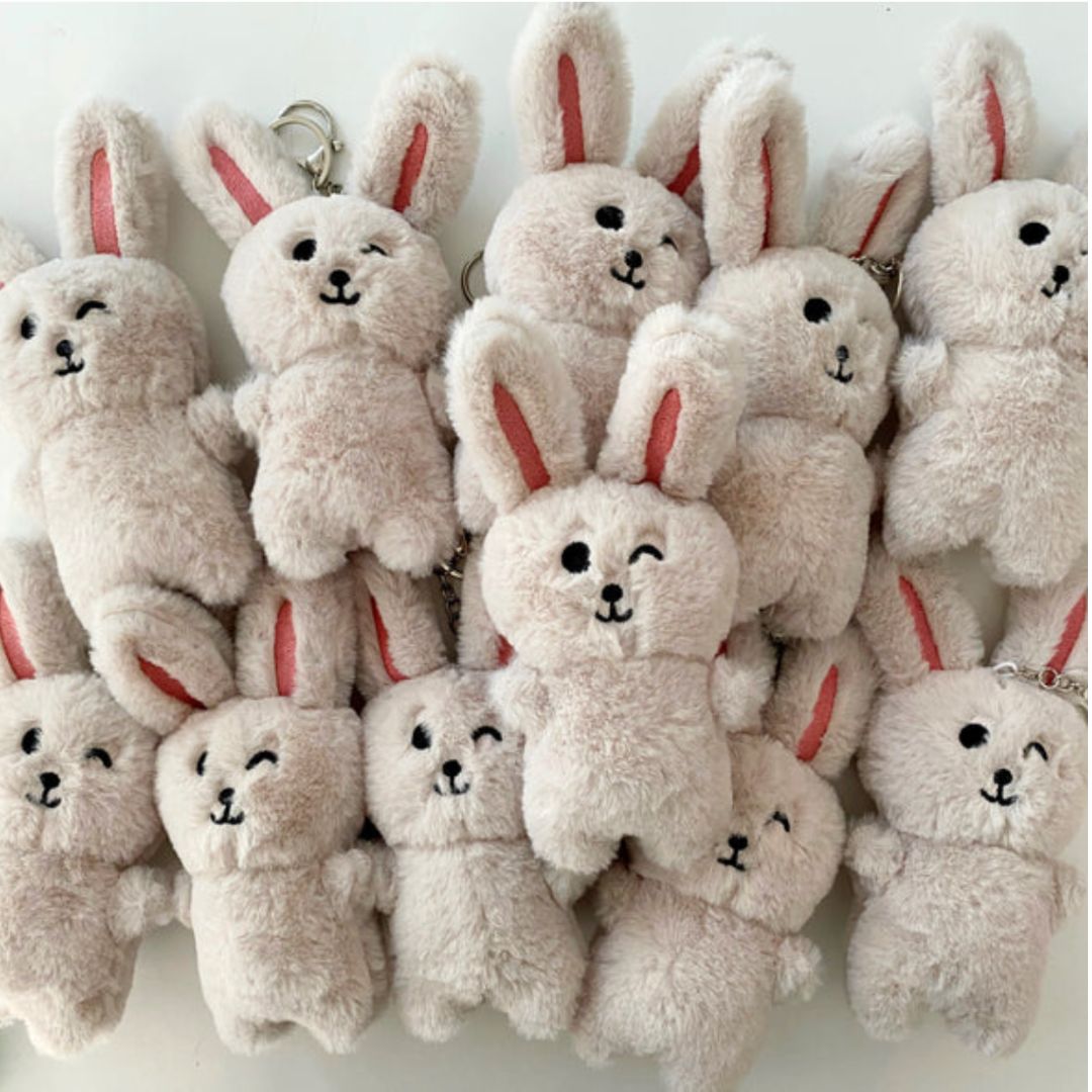 Dottie the Bunny - Plushie Keychain