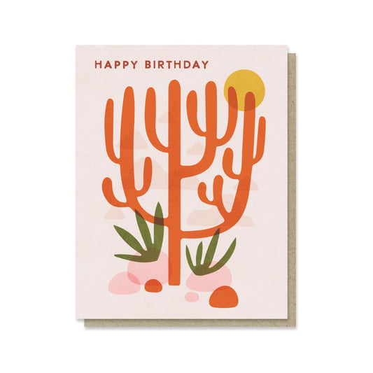 Cactus Grande Birthday - Greeting Card - Paper Parasol Press