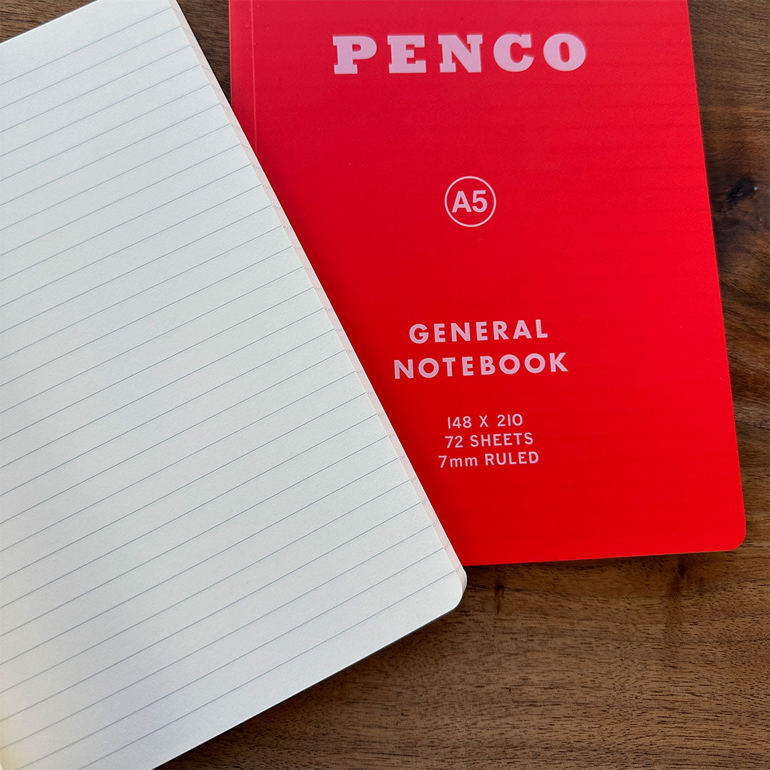Soft PP Notebook - A5 Ruled - Penco
