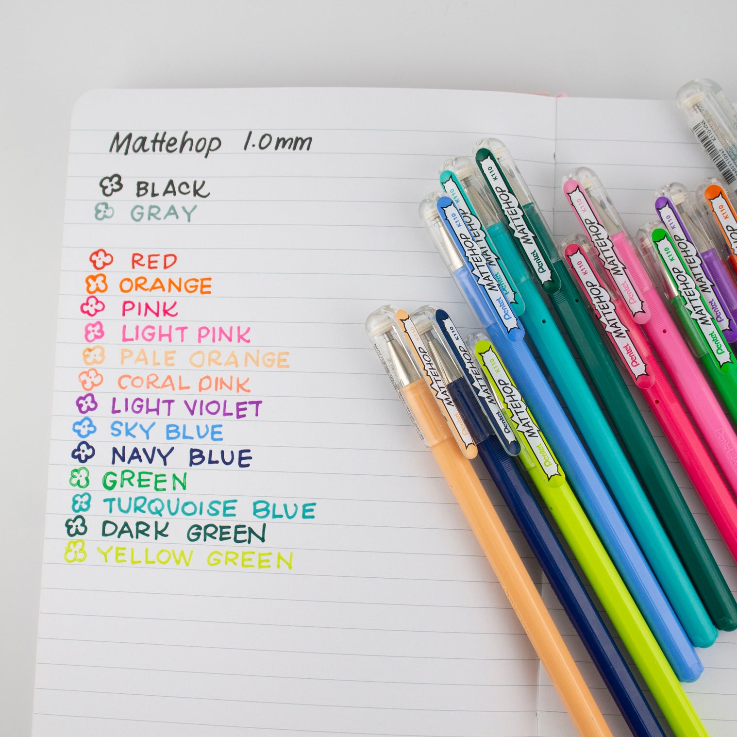 Pentel Mattehop 1.0mm