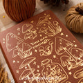 You are Enough Autumnal Journal - A5 - Autumal Brown