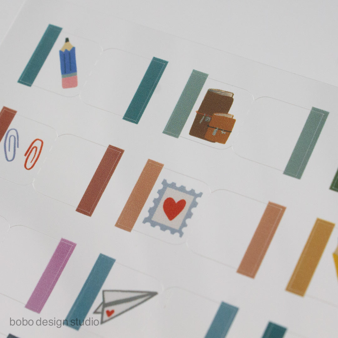 Planner Index Sticker Tabs - Stuff 03