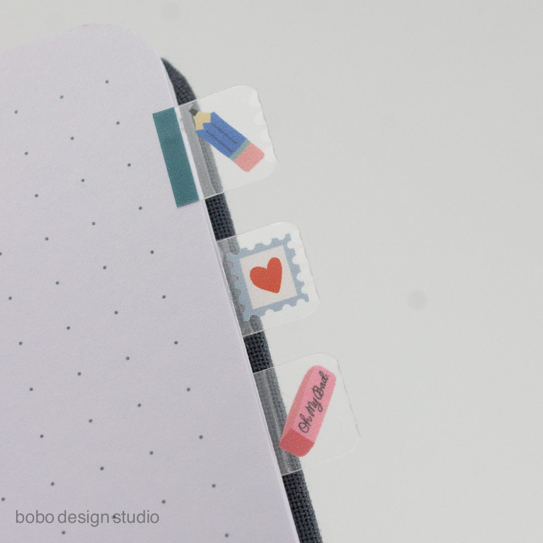 Planner Index Sticker Tabs - Stuff 03