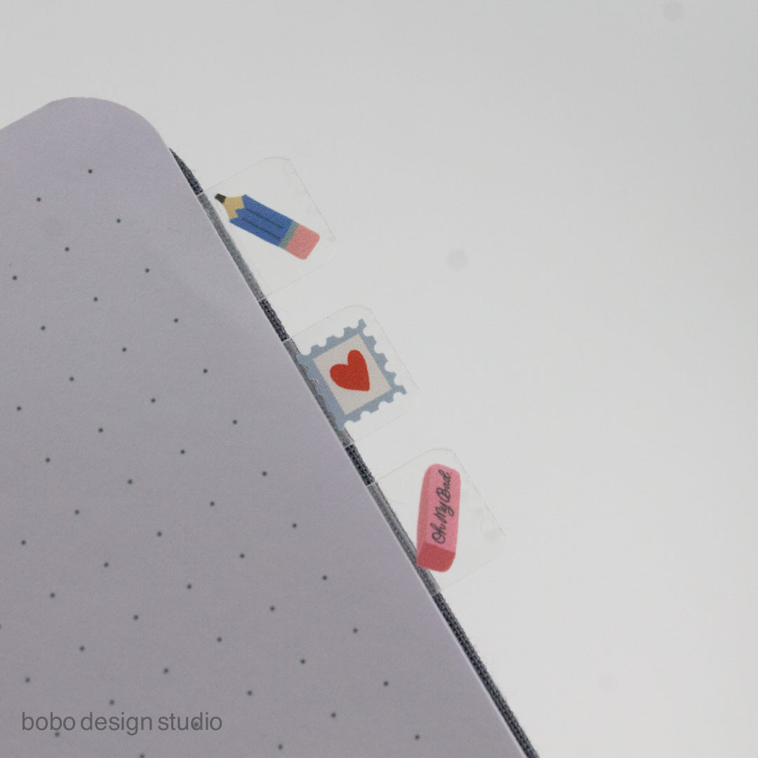 Planner Index Sticker Tabs - Stuff 03