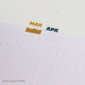 Planner Index Sticker Tabs - Months 02