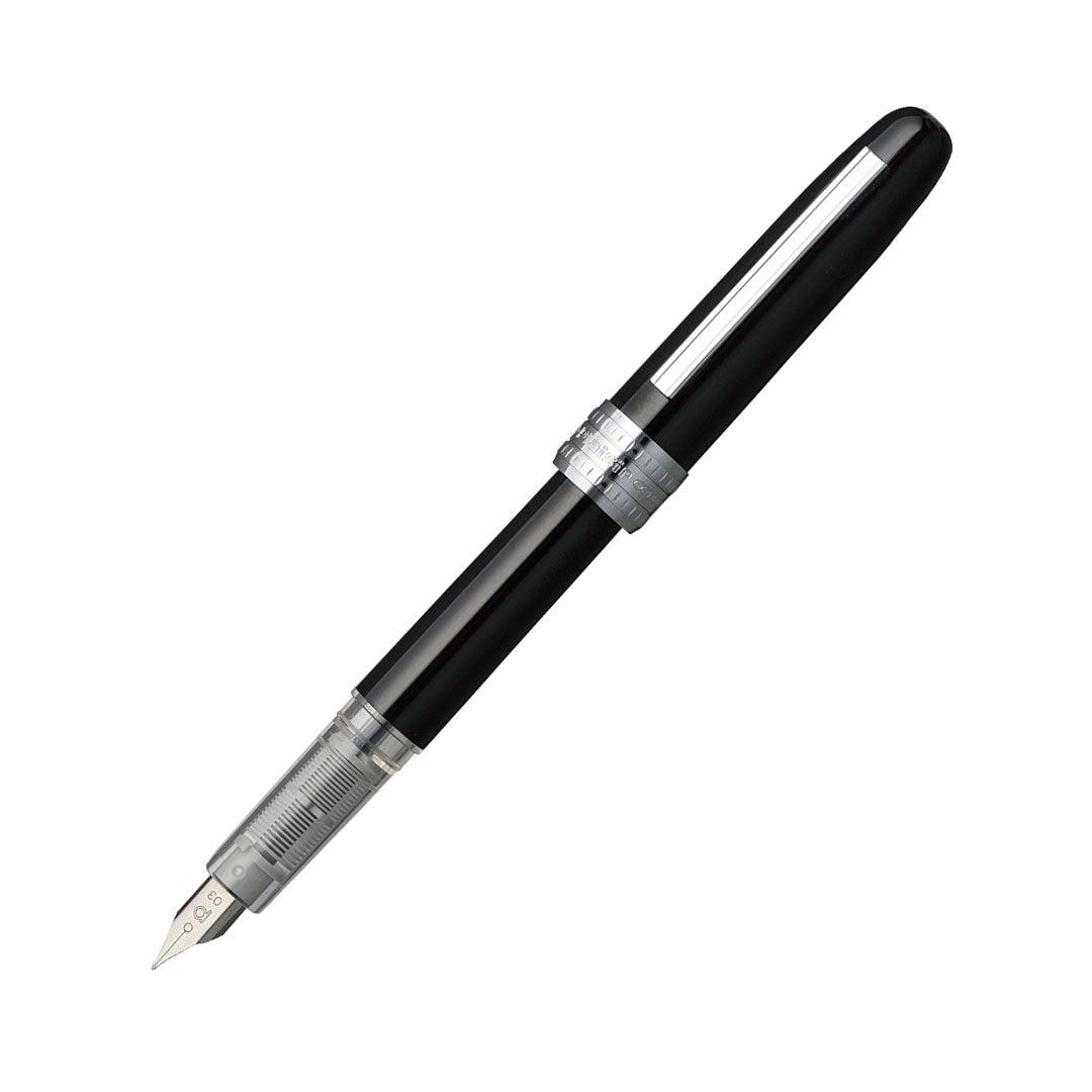 Plaisir Fountain Pen- F03 -Platinum