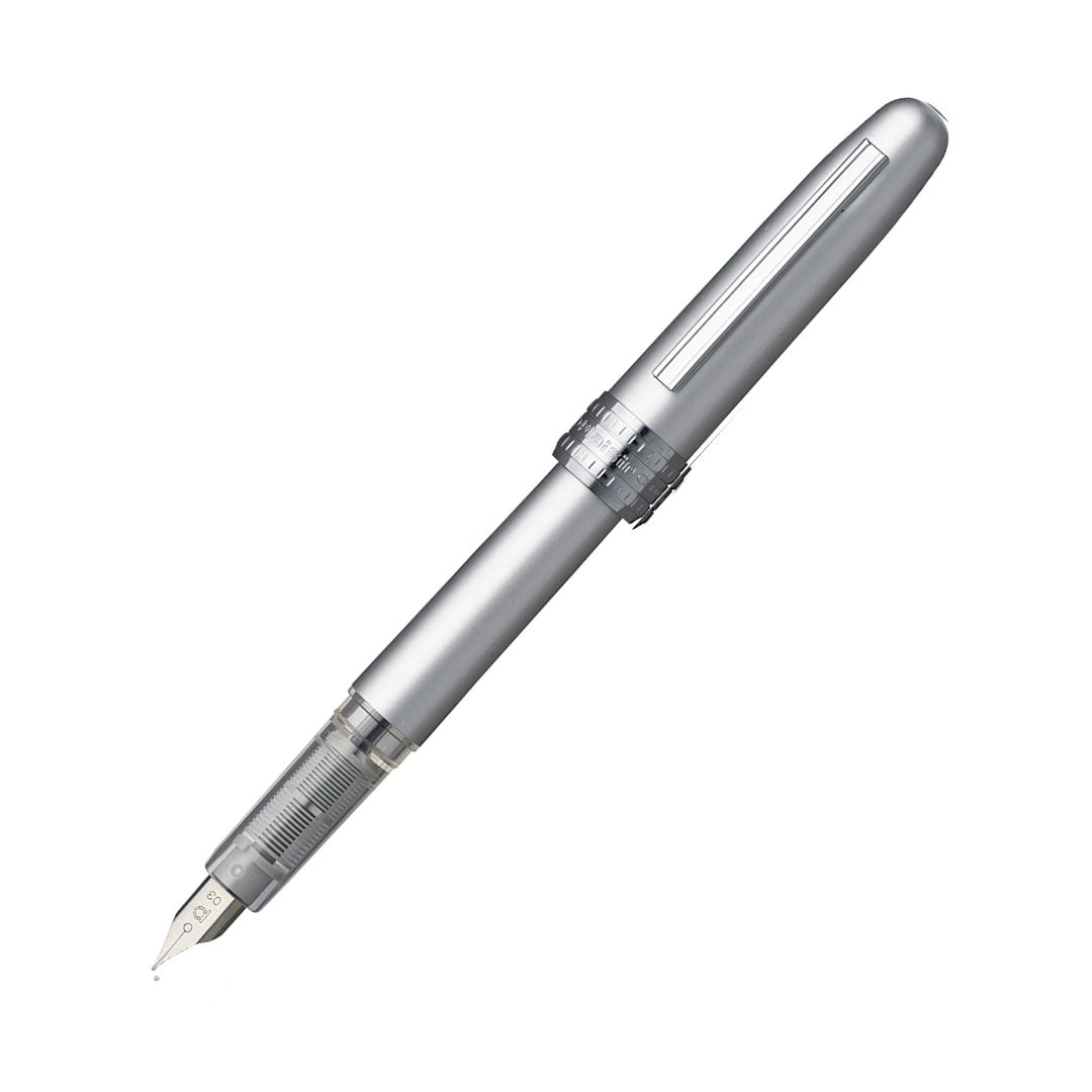 Plaisir Fountain Pen- F03 -Platinum