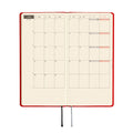Hobonichi Techo 2027 Weeks Colors: Poppy Red