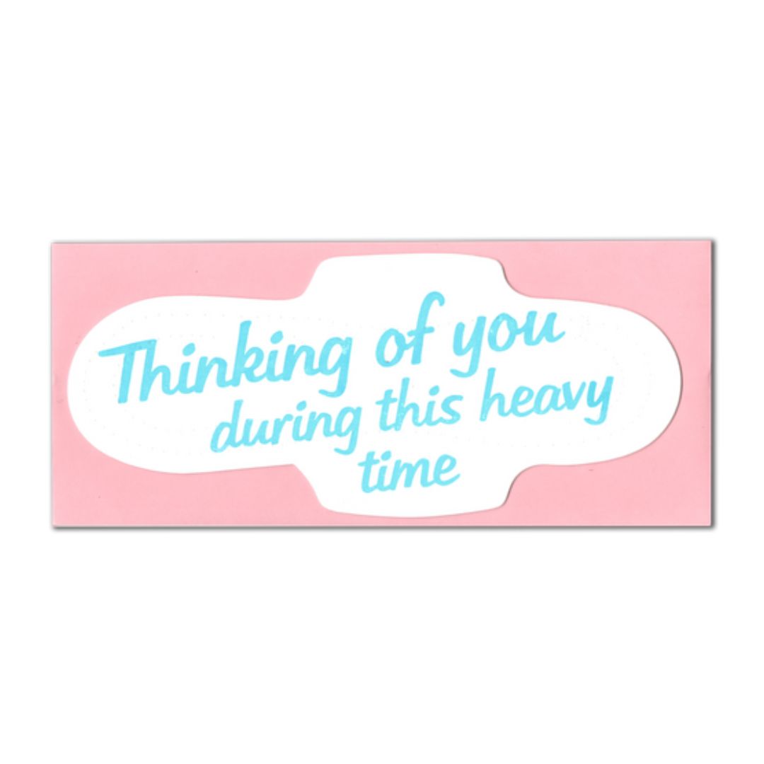 Thinking of You During this Heavy Time - Greeting Card - Power and Light Press