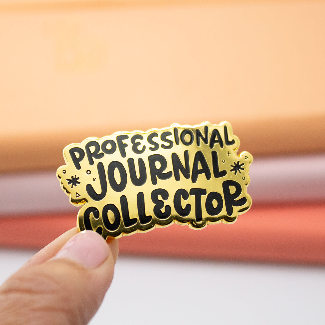 Professional Journal Collector Enamel Pin