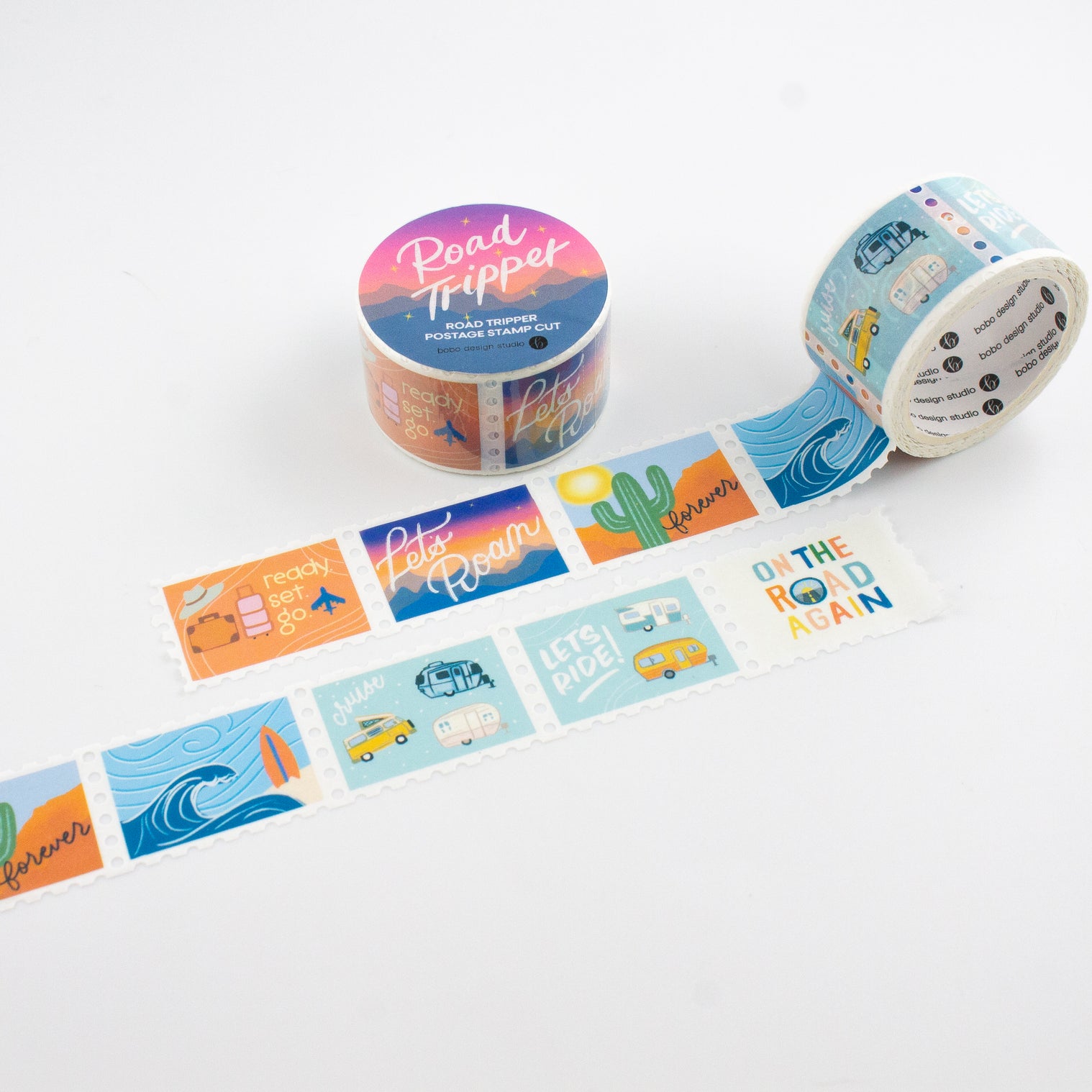 Road Tripper Postage Stamp Washi Tape