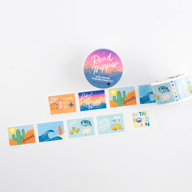 Road Tripper Postage Stamp Washi Tape