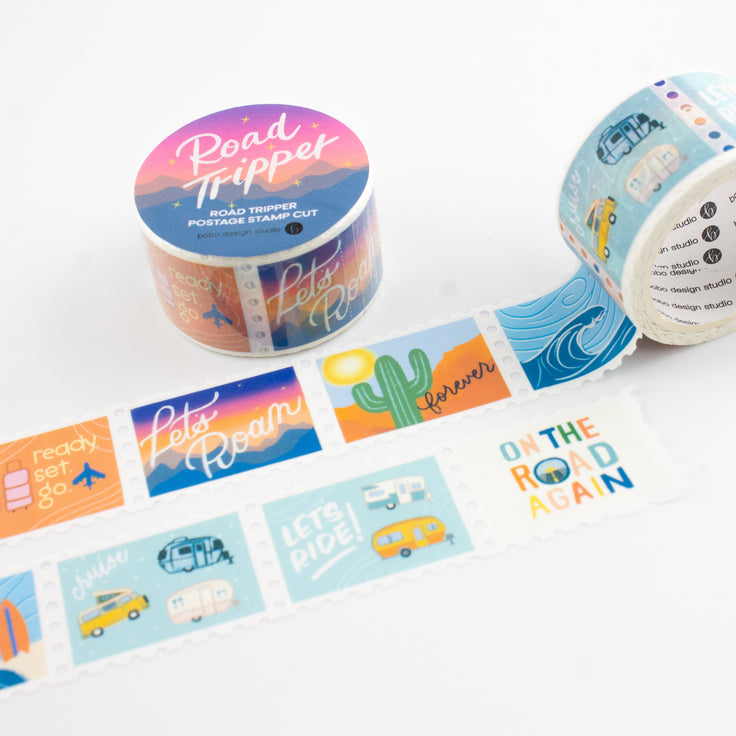 Road Tripper Postage Stamp Washi Tape