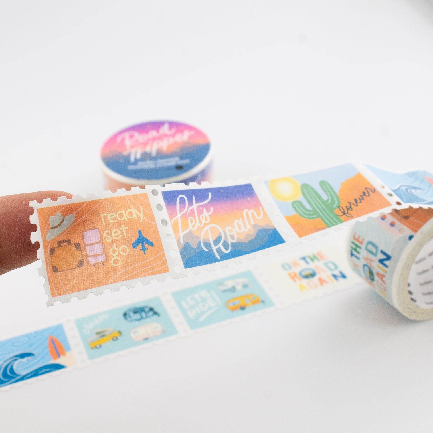 Road Tripper Postage Stamp Washi Tape