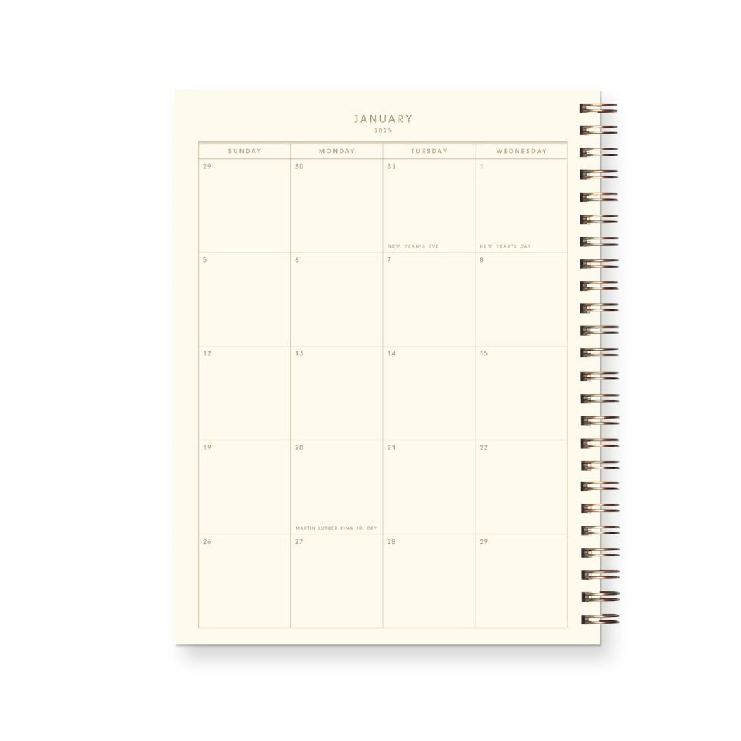 2025 Bold Dated Weekly Planner - Ruff House Print Shop