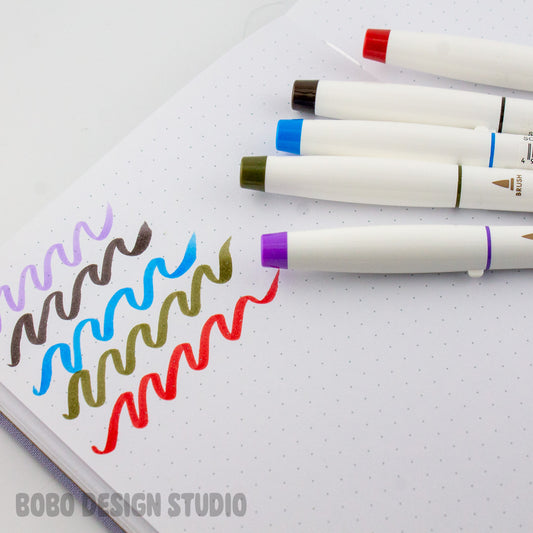 Sailor Shikiori Brush Pen Set -