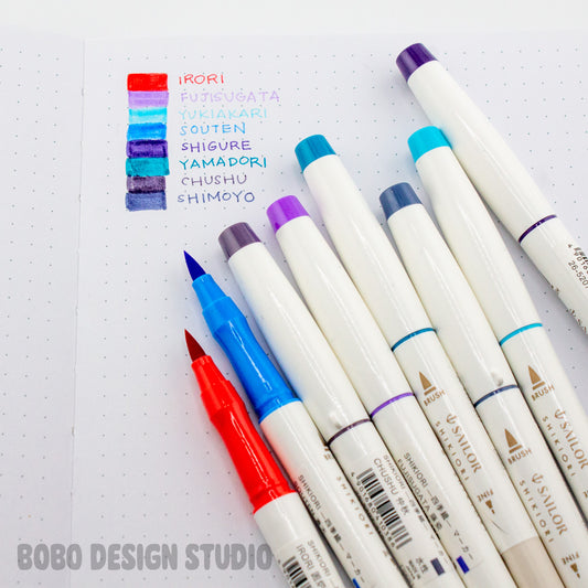 Sailor Shikiori Dual Brush Tip Marker