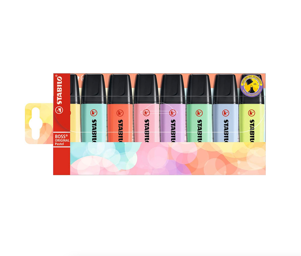 STABILO Boss Pastels 8 Color Wallet Set