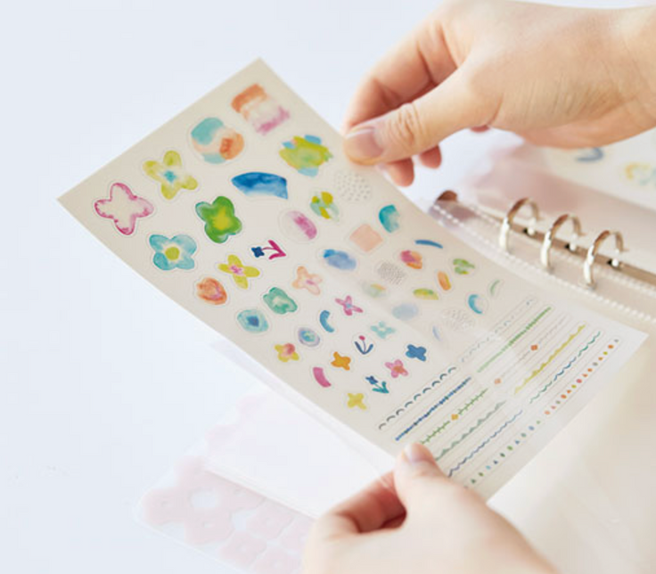 Otona Sticker Collection Binder - White