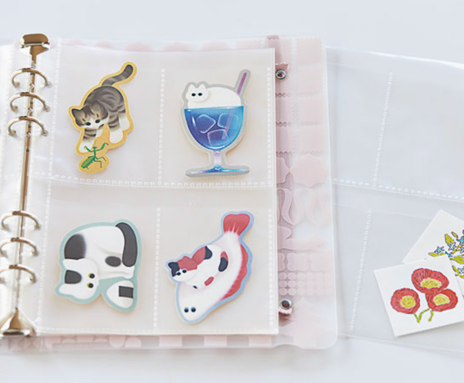 Otona Sticker Collection Binder - Pink