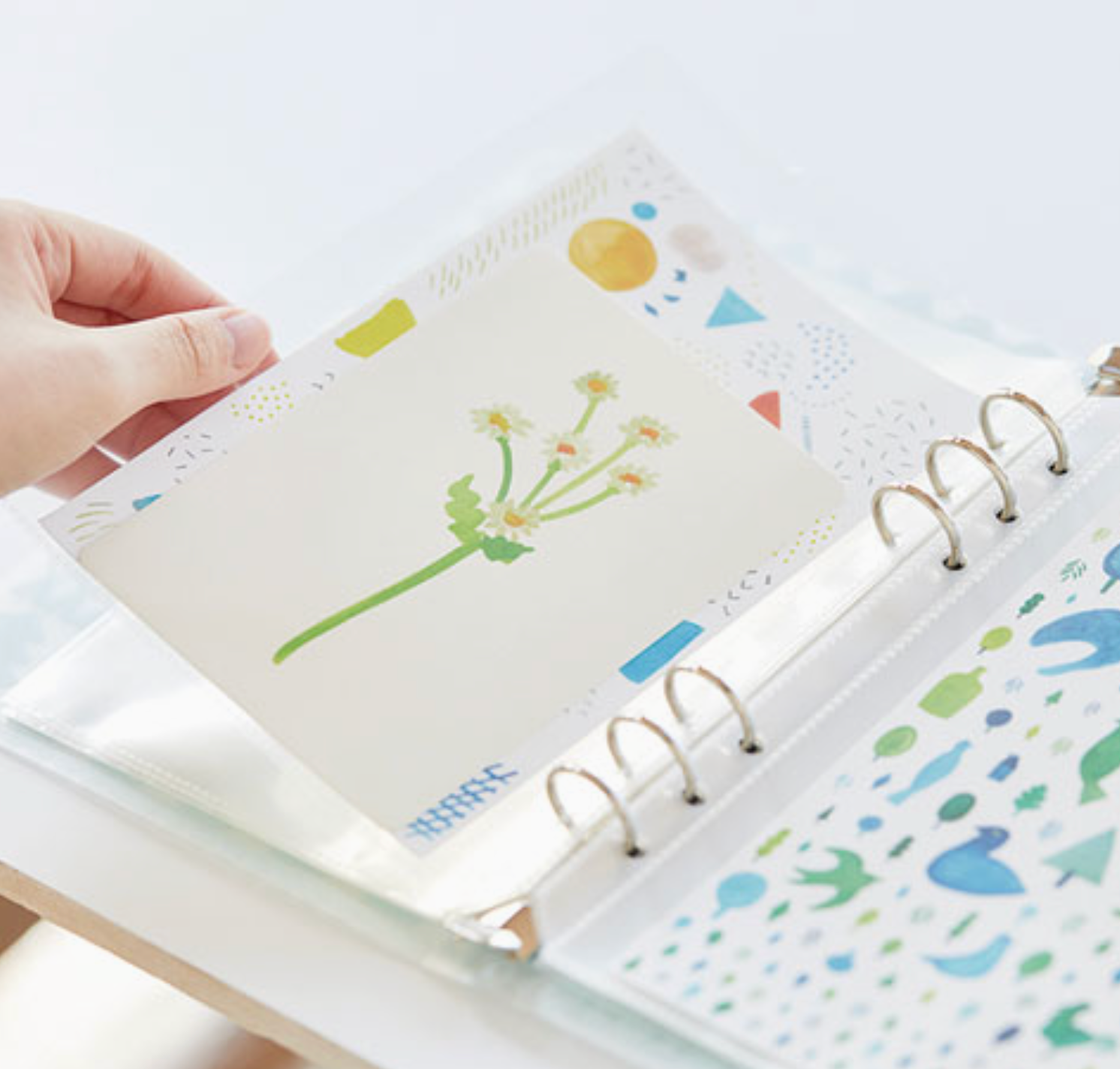 Otona Sticker Collection Binder - Pink