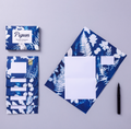 Apothecary Pigeon, Botanical Folding Letter Set - Pack of 6