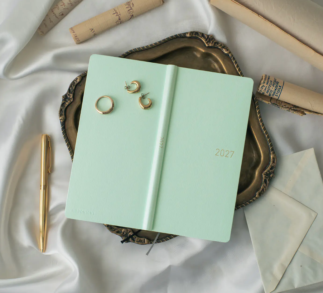 Hobonichi Techo 2027 Weeks Paper Series: Jade