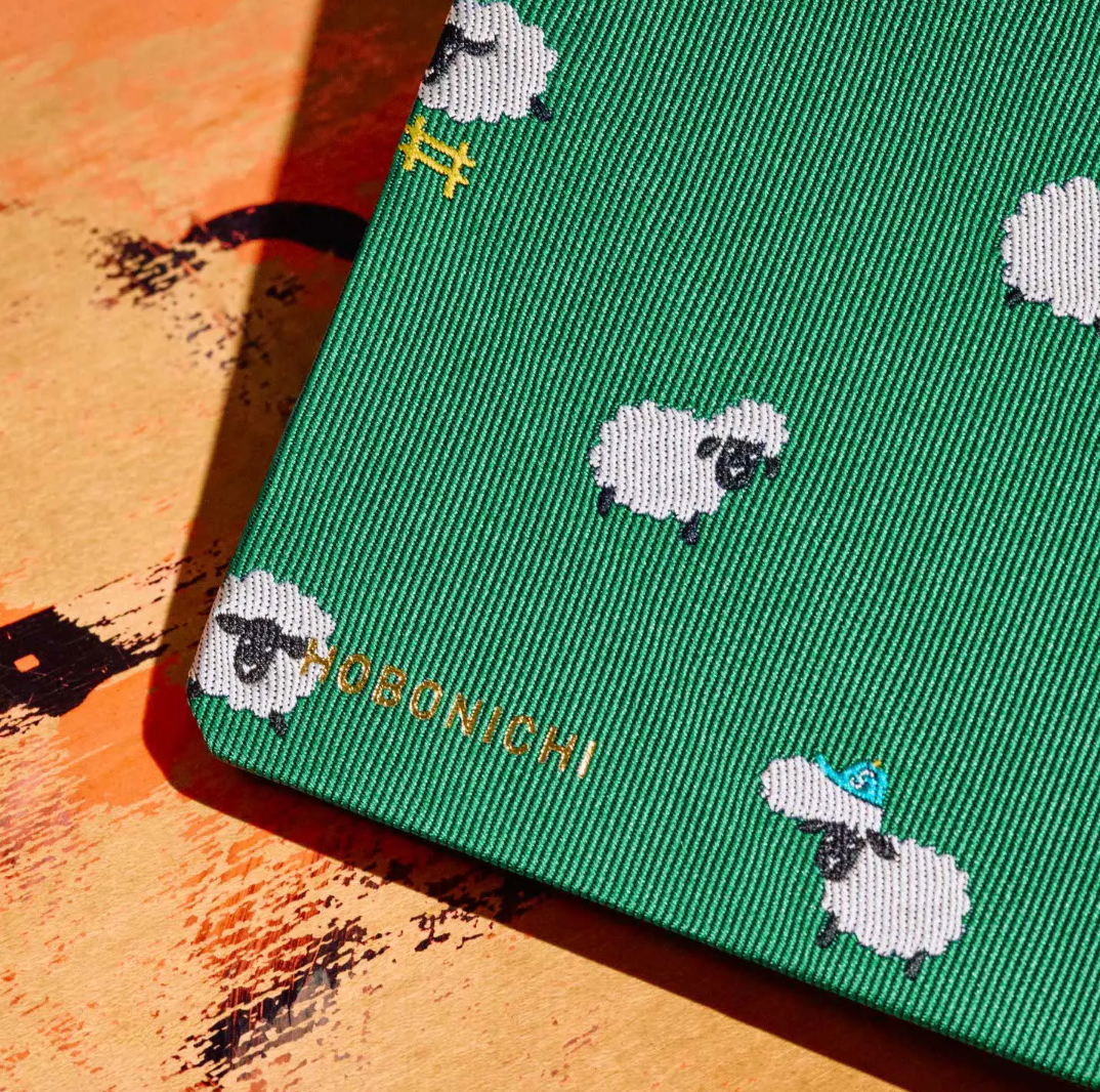 Hobonichi Techo 2027 Weeks Bow & Tie: Sheep Sheep Sheep