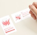 Ink Bottle Ink Swatch Card (100 sheets)