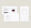 Ink Bottle Ink Swatch Card (100 sheets)