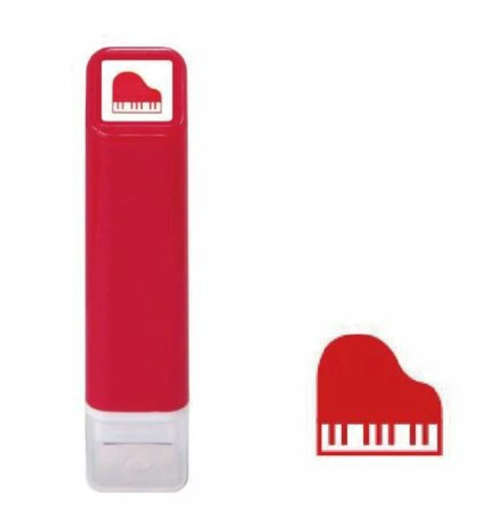 Piano Mini Self Inking Stamp