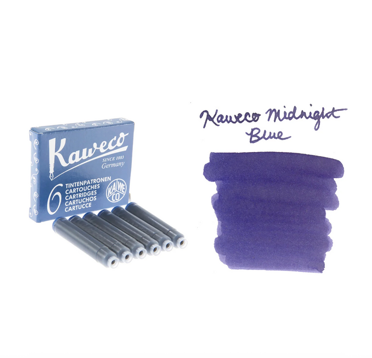 Kaweco Ink Catridges - Midnight Blue