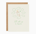 All Cats Go To Heaven - Sympathy Card